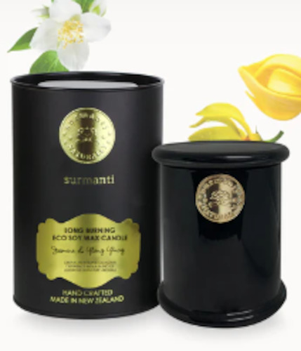 Surmanti Soy Wax Candle Jasmine & Ylang Ylang