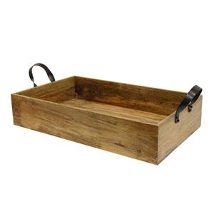 Ploughmans Small Rectangle Tray Iron Handles