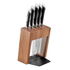 SCANPAN Kalo 6 Piece Ash Knife Block