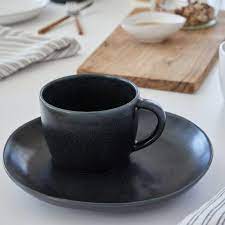 Costa Nova Livia Mug - Matte Black