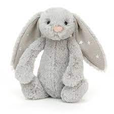 Gift: JELLY CAT - Bashful Shimmer Bunny (Small)