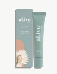 Al.ive Sheer Lime Lip Butter