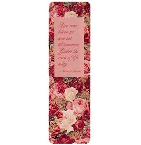 Paper product wholesaling: 0508 0122 Gather the Roses of life today by Pierre de Ronsard