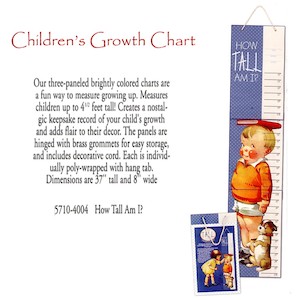 5710 4004 Children’s Growth Chart