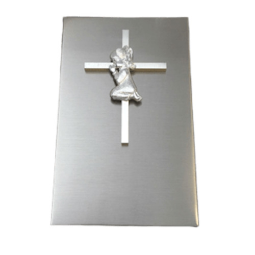 Cross Plaque: Girl – Giftware & Engravers