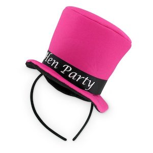 Mini Top hat: Hen Party – Giftware & Engravers