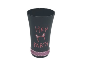 Shot Glass: Hen Party – Giftware & Engravers