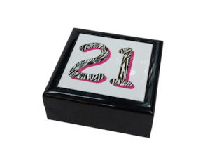 21st Birthday Trinket Box – Giftware & Engravers