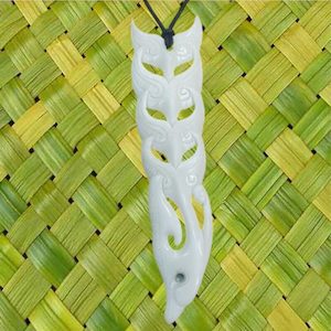 Bone Dolphin Tail Necklace (14.7cm Long) – Giftware & Engravers