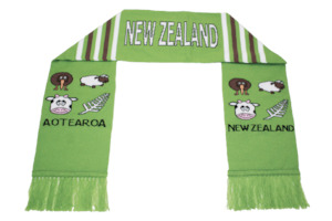 Kiwiana Scarf: Apple Green – Giftware & Engravers