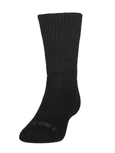 Possum & Merino Health Top Comfort Socks: Black – Giftware & Engravers