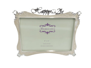 Gift: Happy 21st Photo Frame – Giftware & Engravers