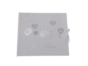 Guest Book with Hearts – Giftware & Engravers