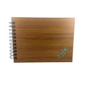 Wooden Hearts Guestbook (NZ Made) – Giftware & Engravers