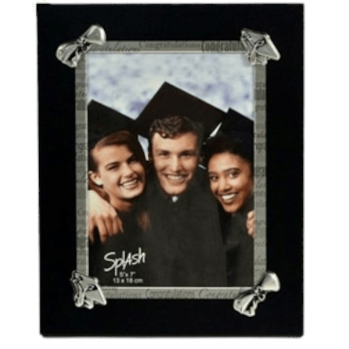 Graduation Photo Frame Black 5×7 – Giftware & Engravers