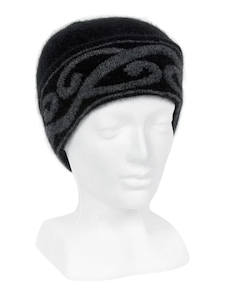 Possum & Merino Aroha Beanie: Black/Charcoal – Giftware & Engravers