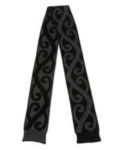 Possum & Merino Aroha Scarf: Black/Charcoal – Giftware & Engravers