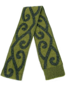 Possum & Merino Aroha Scarf: Olive/Charcoal – Giftware & Engravers