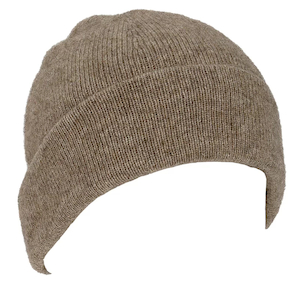 Possum & Merino Double Thickness Beanie: Natural – Giftware & Engravers