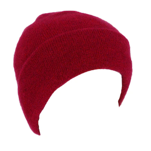 Possum & Merino Double Thickness Beanie: Red – Giftware & Engravers