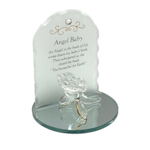 Memorial Rose Plaque: Angel Baby – Giftware & Engravers