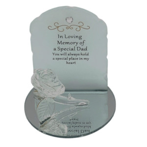 Memorial Rose Plaque: Special Dad – Giftware & Engravers