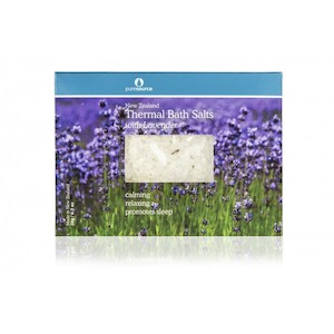 New Zealand Thermal Bath Salts with Lavender 20g – Giftware & Engravers