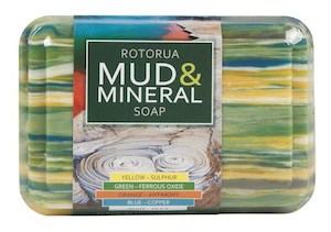 Rotorua Mud & Mineral Soap 110g – Giftware & Engravers