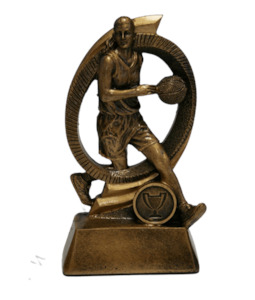 Resin Trophy: Basketball Player (Female) – Giftware & Engravers