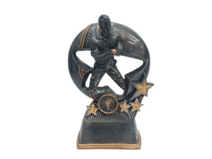 Resin Trophy: Cricket Player (Catcher) – Giftware & Engravers