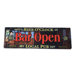 Bar Runner: Bar Open 2 – Giftware & Engravers