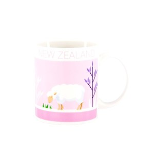 Coffee Mug: NZ Scene Sheep – Giftware & Engravers