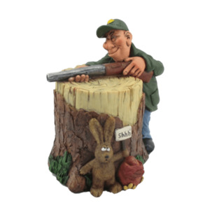 Novelty Money Box: Hunter – Giftware & Engravers