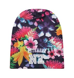 Adults Beanie: Aotearoa NZ Flowers – Giftware & Engravers