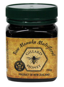 Honey manufacturing - blended: 250g Raw Manuka 83mgo Honey