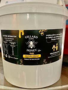 Honey manufacturing - blended: Raw Manuka 83mgo  2.5kg Creamed