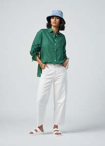 Womenswear: Colourwheel Shirt - Palm Green