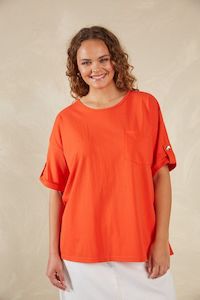 Womenswear: Ravello Tshirt - Aperol