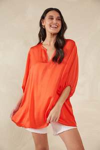 Womenswear: Portofino Relaxed Top - Aperol