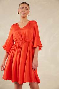 Womenswear: Portofino Tie Dress - Aperol