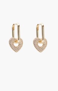 Womenswear: Sweetheart Hoop Earring