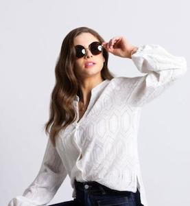 Womenswear: Ocean Top - White