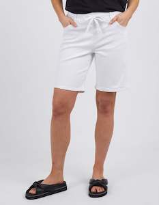 Womenswear: Gabby Bermuda Shorts - White