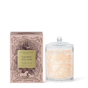 Womenswear: 380g Candle - Sacred Hollow -SMOKED OUD & NOBLE RESINS