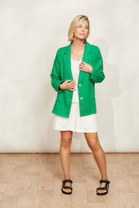 Womenswear: Halcyon Blazer - Emerald