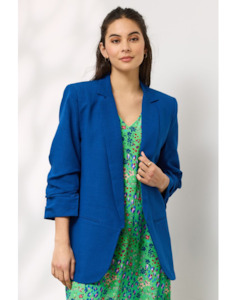 Bodhi Linen Blend Blazer - Denim