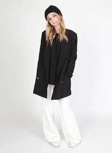 Womenswear: Tux Jacket - Black