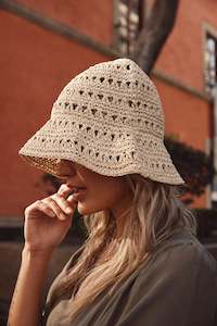 Womenswear: Esme Bucket Hat - Canvas