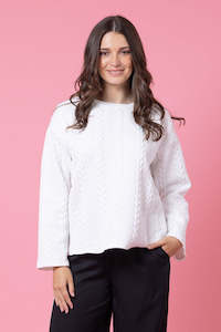 Womenswear: Kylo Sweater - White