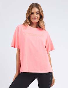 Womenswear: Simplified Tee - Neon Pink